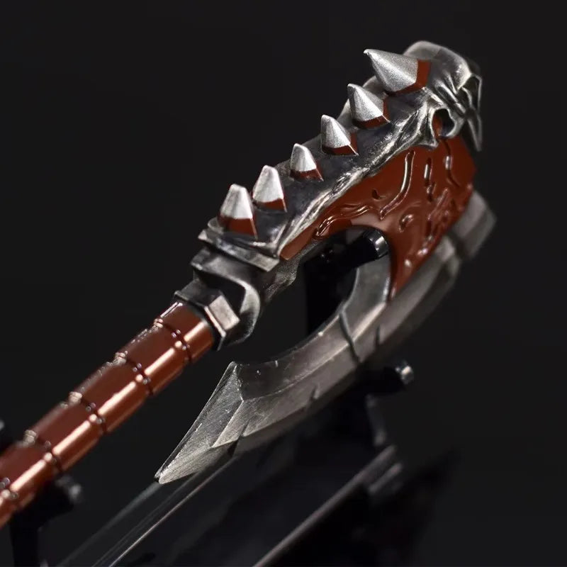 Fiction Edge Gorehowl Mini Axe – 19cm Metal Garrosh Hellscream Replica