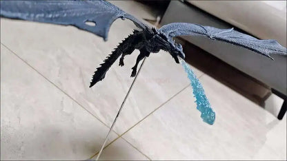 Viserion Frost Wyrm Dragon Figure – Game of Thrones Collectible