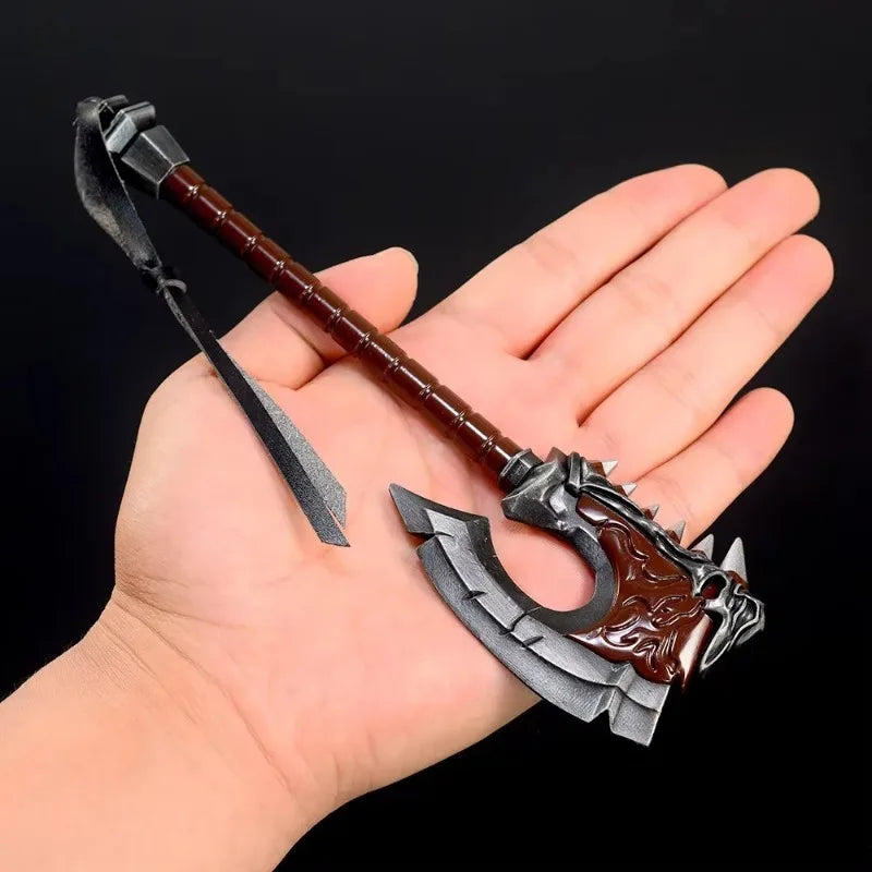 Fiction Edge Gorehowl Mini Axe – 19cm Metal Garrosh Hellscream Replica