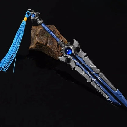 Fiction Edge Worldcarver Mini Sword – 21cm Metal WoW Two-Handed Replica