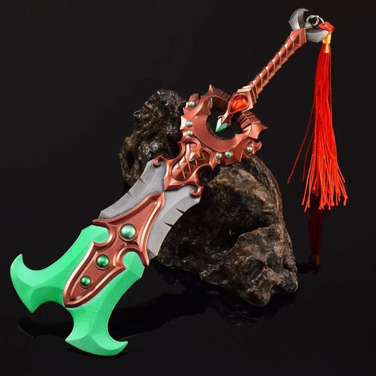 Fiction Edge Soul Render Mini Sword – 21cm Metal WoW One-Handed Replica