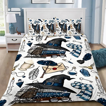 Harry Potter Duvet Cover Set | Bedding for Kids & Adults | Single to Large Sizes