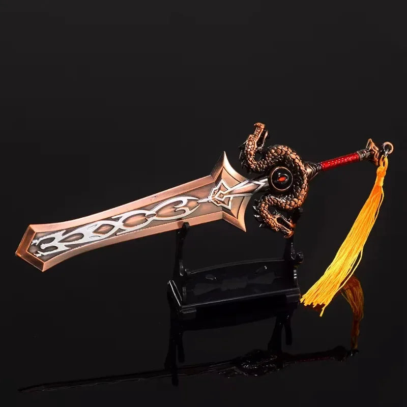 Fiction Edge Ashkandi Mini Greatsword – 22cm Nefarian Metal WoW Replica