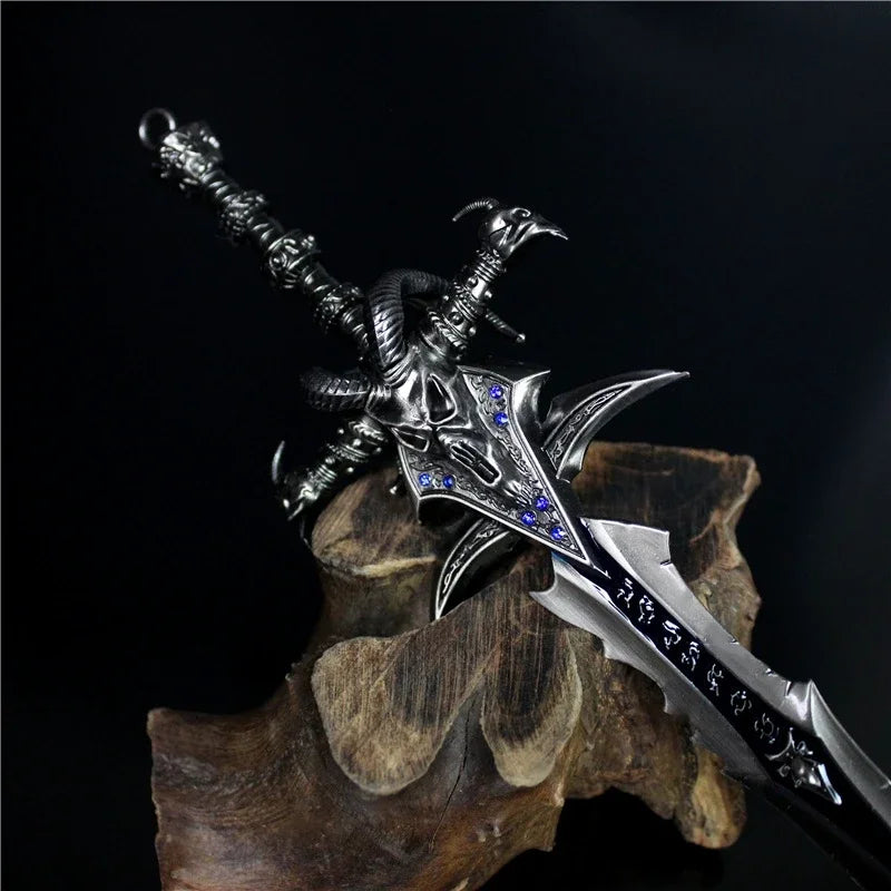 Fiction Edge Frostmourne Mini Sword – 22cm Lich King Metal Replica