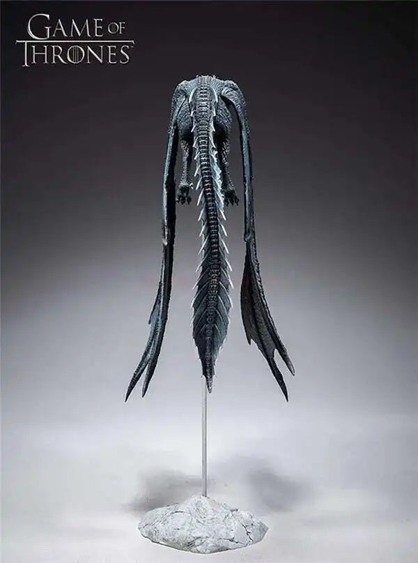 Viserion Frost Wyrm Dragon Figure – Game of Thrones Collectible