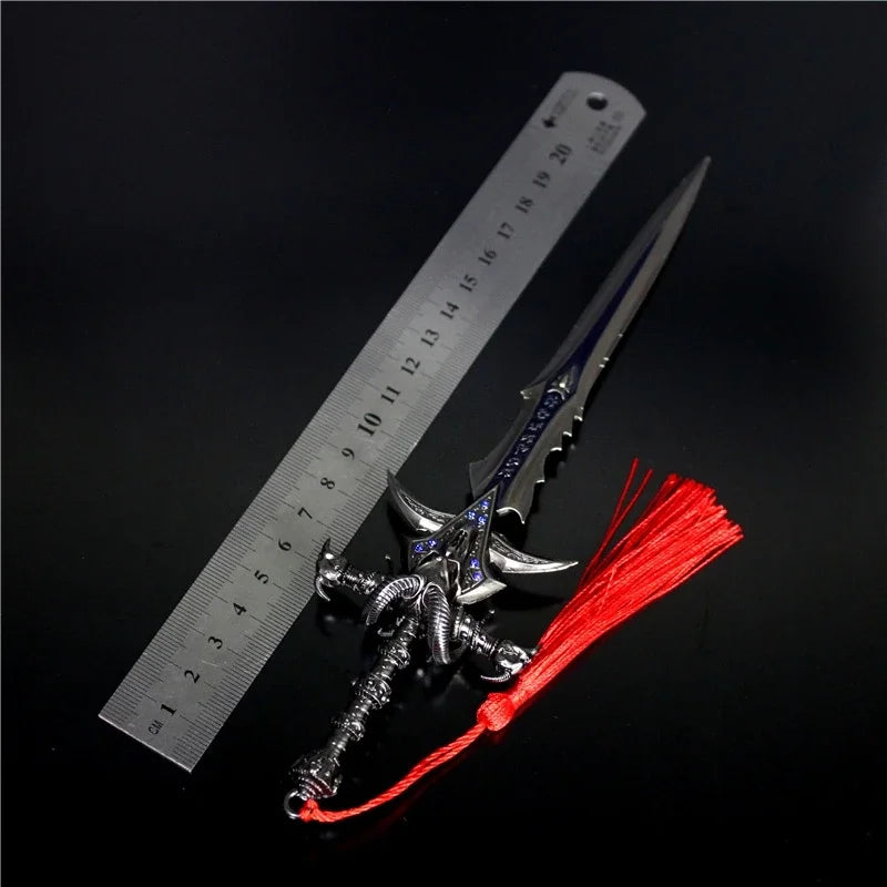 Fiction Edge Frostmourne Mini Sword – 22cm Lich King Metal Replica