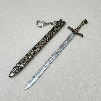 Oathkeeper Mini Metal Sword – Game of Thrones Collectible