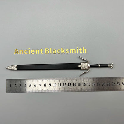 Geralt’s Silver Sword Mini Metal Replica – The Witcher Collectible