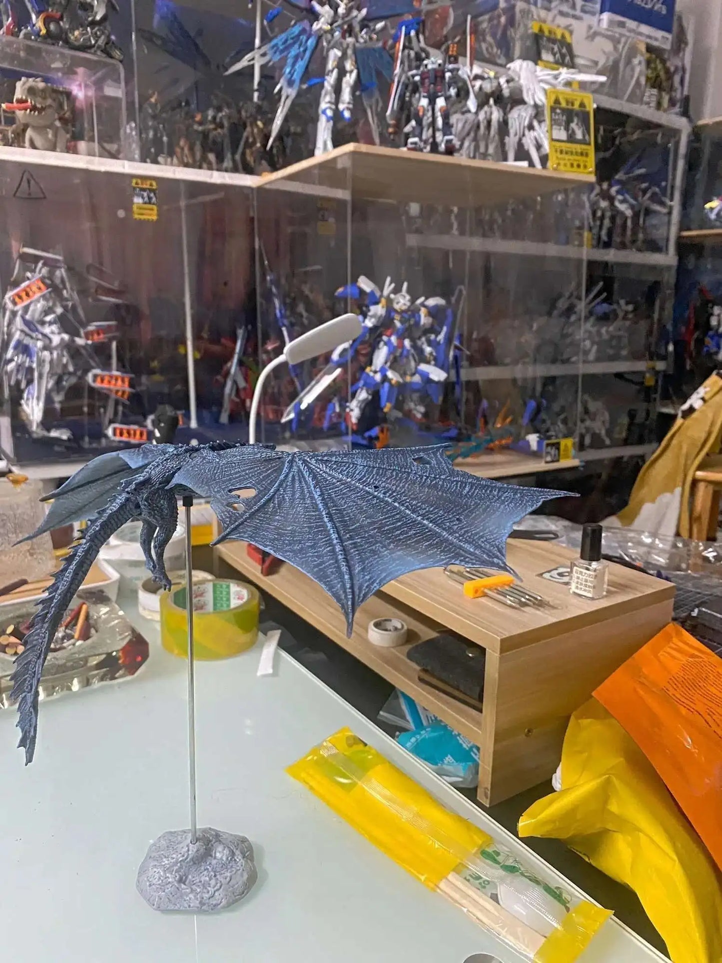 Viserion Frost Wyrm Dragon Figure – Game of Thrones Collectible
