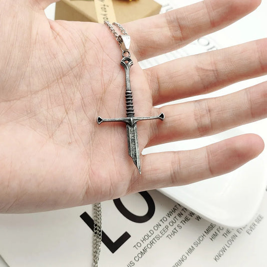 Shards of Narsil Pendant | Aragorn’s Broken Sword Necklace | LOTR Jewelry