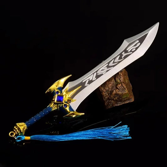 21cm World of Warcraft Weapon QuelSerrar Sword Blade Accessories Ornaments Metal Model Crafts Peripheral Gifts Boys Toys