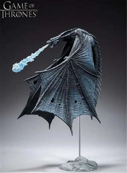 Viserion Frost Wyrm Dragon Figure – Game of Thrones Collectible