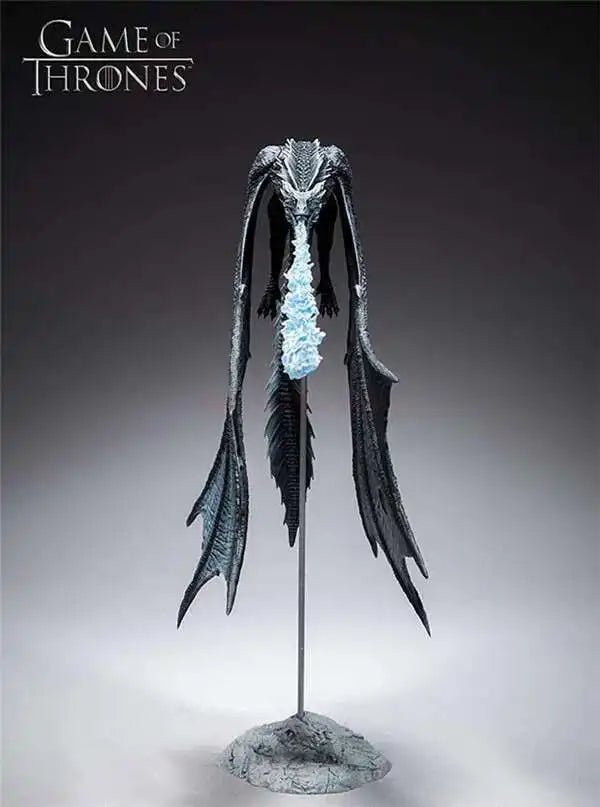 Viserion Frost Wyrm Dragon Figure – Game of Thrones Collectible