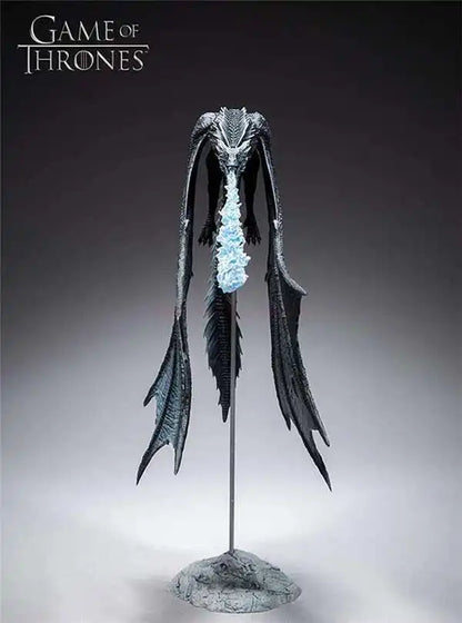 Viserion Frost Wyrm Dragon Figure – Game of Thrones Collectible