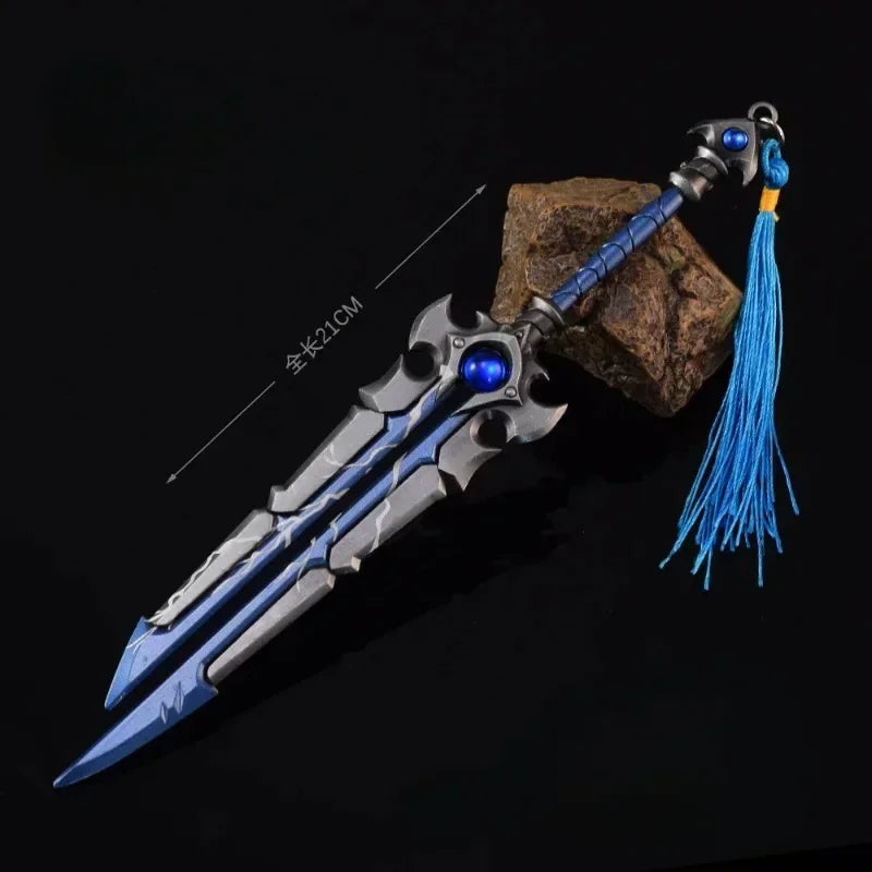 Fiction Edge Worldcarver Mini Sword – 21cm Metal WoW Two-Handed Replica