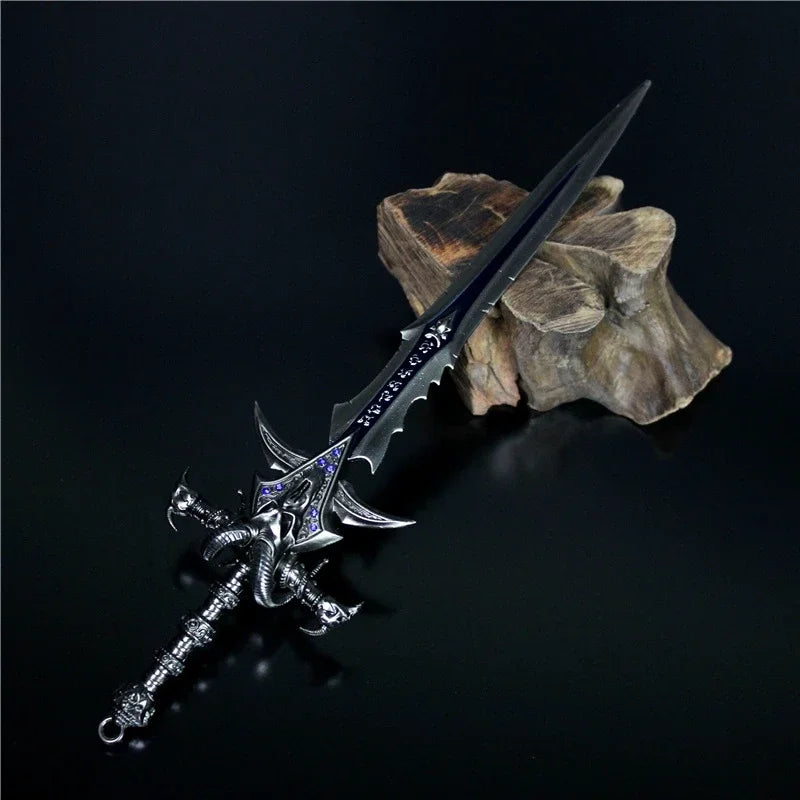 Fiction Edge Frostmourne Mini Sword – 22cm Lich King Metal Replica