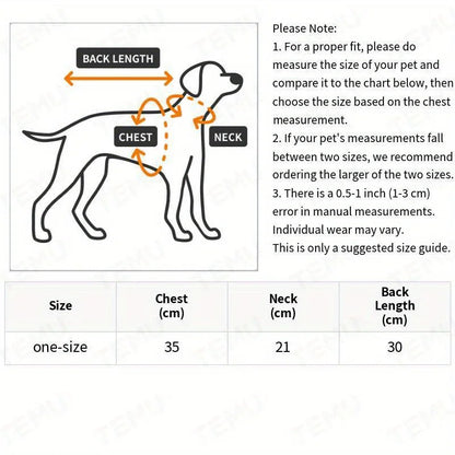 Pet Vampire Cape & Collar – Halloween Costume for Cats & Dogs