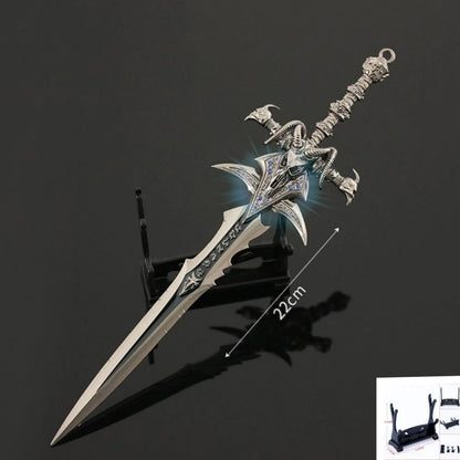 Fiction Edge Frostmourne Mini Sword – 22cm Lich King Metal Replica