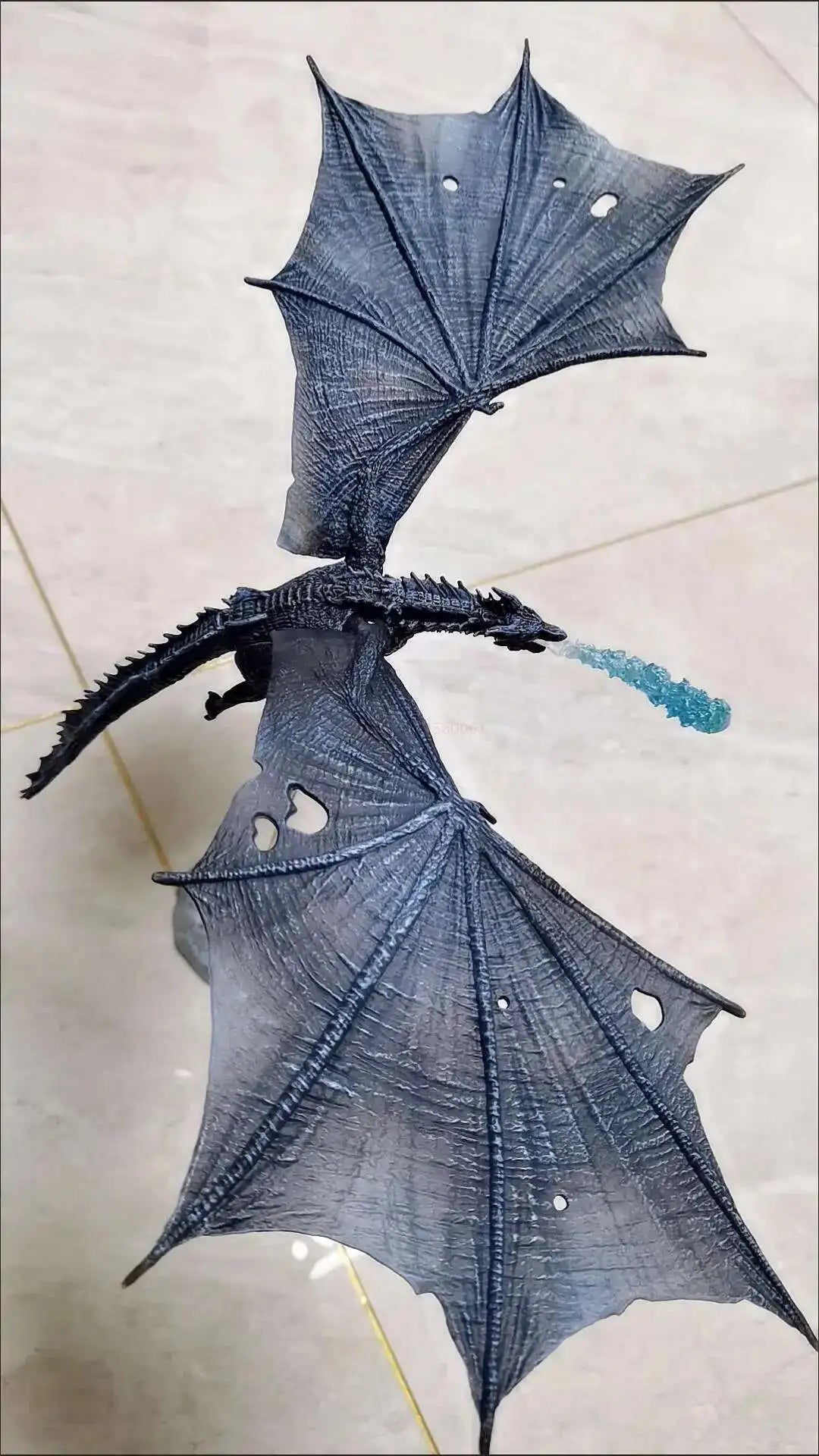 Viserion Frost Wyrm Dragon Figure – Game of Thrones Collectible