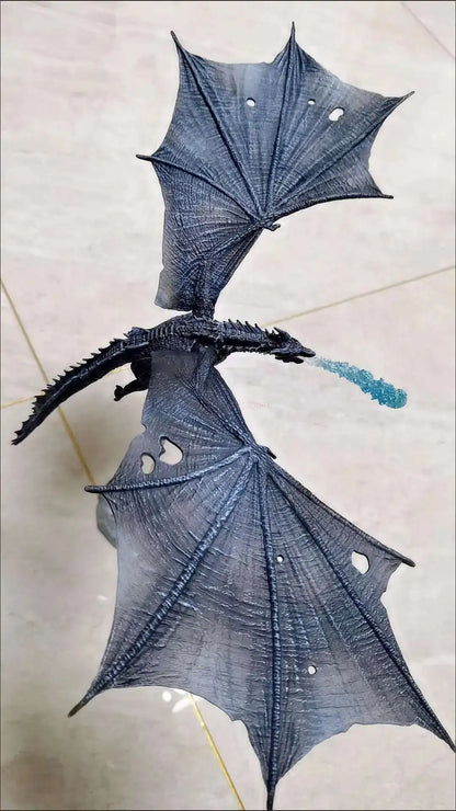 Viserion Frost Wyrm Dragon Figure – Game of Thrones Collectible