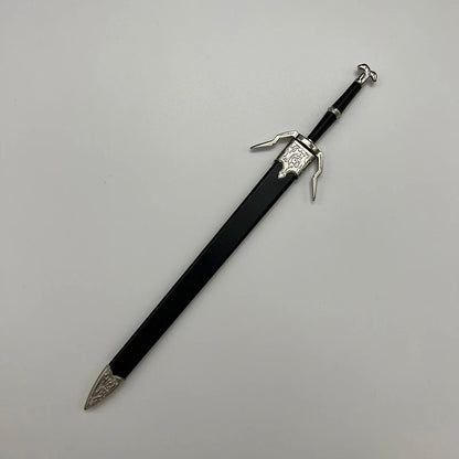 Geralt’s Silver Sword Mini Metal Replica – The Witcher Collectible