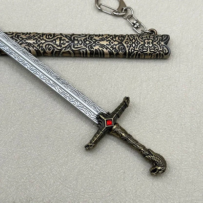 Oathkeeper Mini Metal Sword – Game of Thrones Collectible
