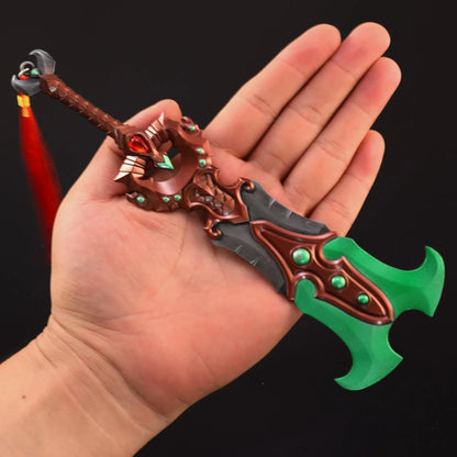 Fiction Edge Soul Render Mini Sword – 21cm Metal WoW One-Handed Replica