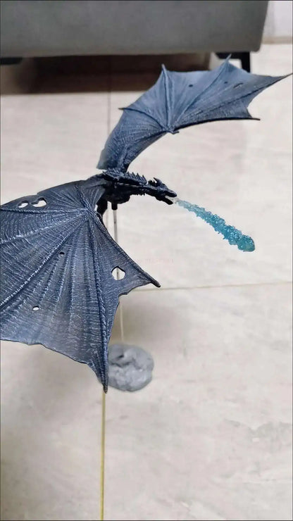 Viserion Frost Wyrm Dragon Figure – Game of Thrones Collectible