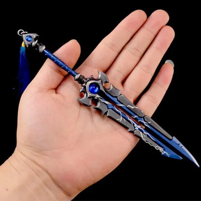 Fiction Edge Worldcarver Mini Sword – 21cm Metal WoW Two-Handed Replica