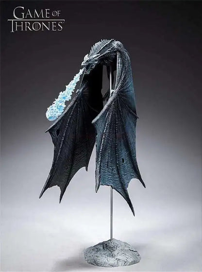 Viserion Frost Wyrm Dragon Figure – Game of Thrones Collectible