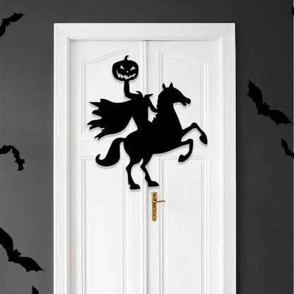 Halloween Window & Door Stickers – Ghost, Skeleton Hand, Pumpkin & Witch Décor