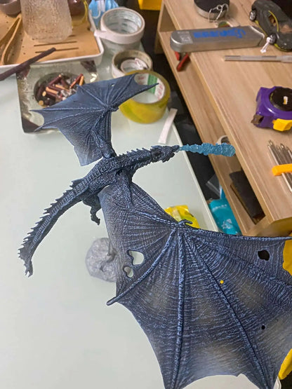 Viserion Frost Wyrm Dragon Figure – Game of Thrones Collectible
