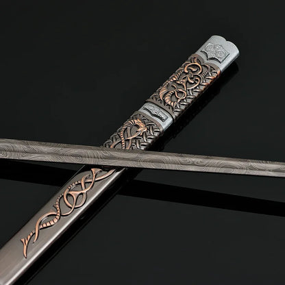 Mini Viking Sword Model – 22cm Decorative Norse Longsword Collectible
