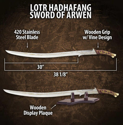 Hadhafang Sword | Arwen’s Sword | Fiction Edge