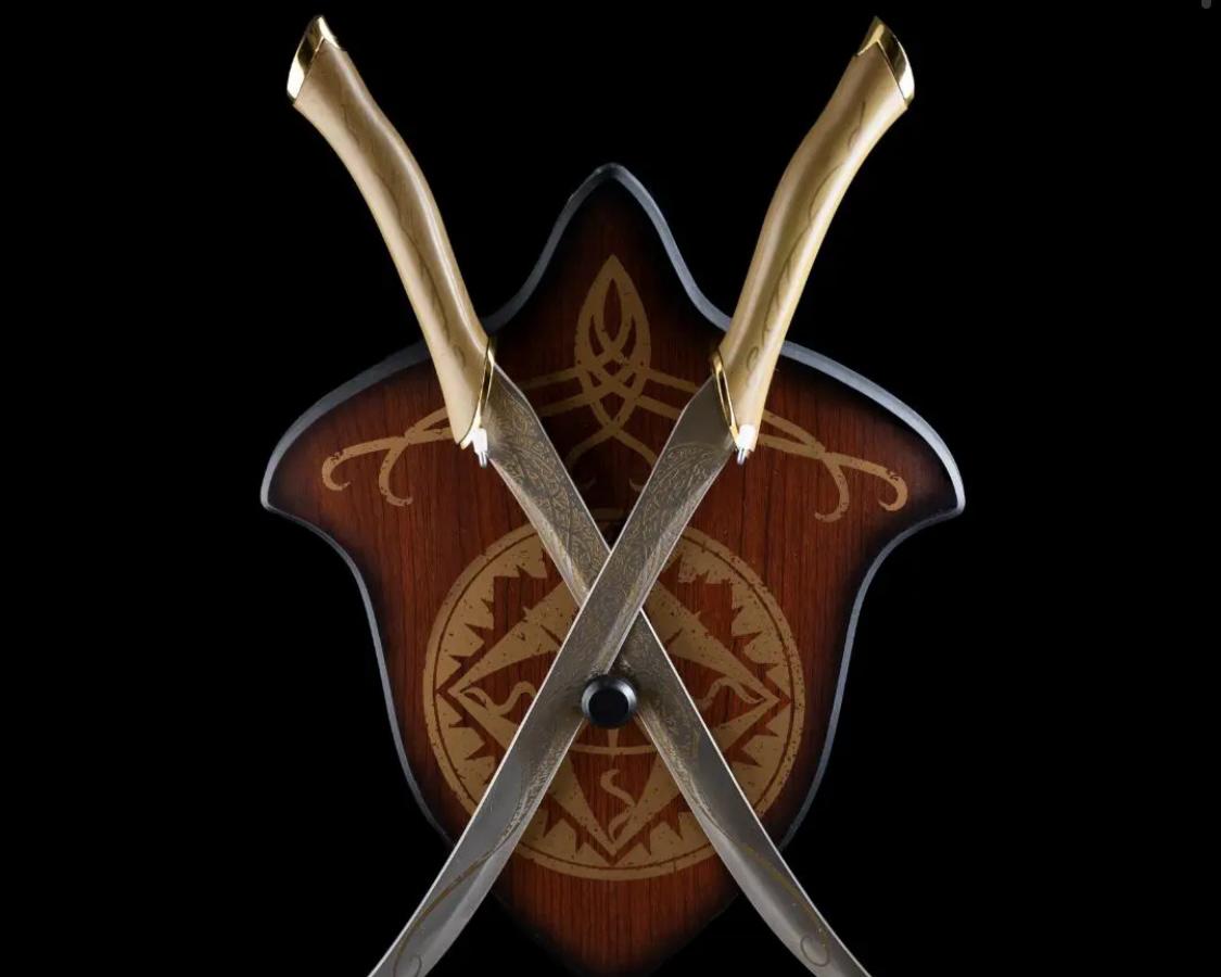 Legolas’ Elven Daggers | Twin Blade Set | LOTR Steel Replicas