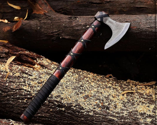 King Ragnar Vikings Axe Handmade| FictionEdge