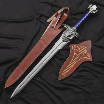 Fiction Edge Anduin Lothar Sword – Handmade Alliance Lion Steel Replica