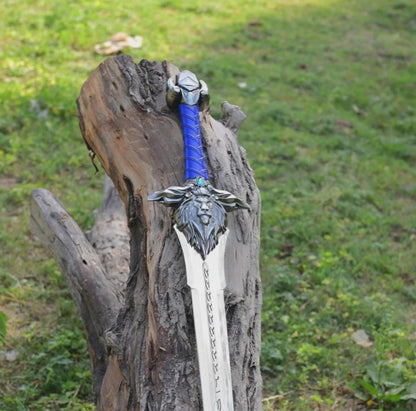 Alliance Lion Head Sword – Handmade Stormwind Steel Replica