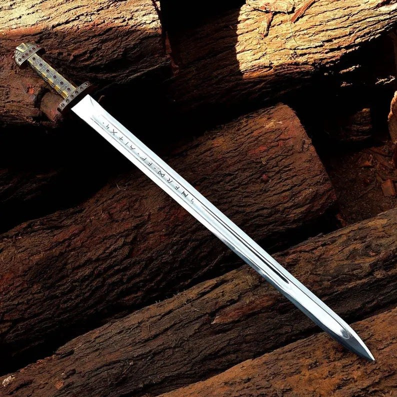 King Ragnar Lothbrok Sword Handmade | FictionEdge