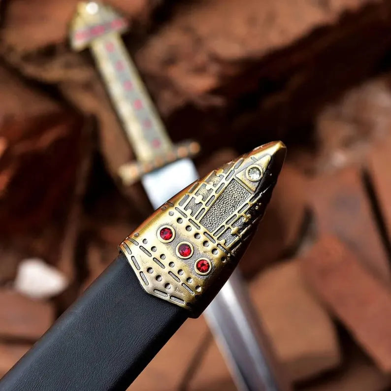 King Ragnar Lothbrok Sword Handmade | FictionEdge