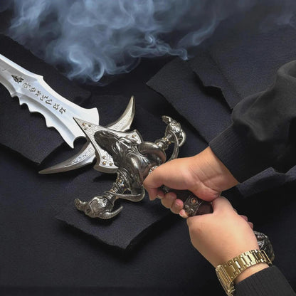 Frostmourne Sword 2.0 Replica | Steel Lich King Blade, Warcraft
